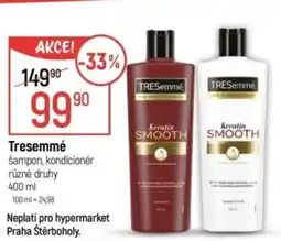 Globus Tresemmé šampon, kondicionér nabídka