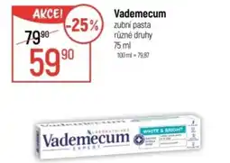 Globus Vademecum zubní pasta nabídka