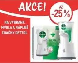 Globus Na vybraná mýdla a náplně značky Dettol nabídka