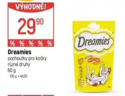 Globus Dreamies pochoutky pro kočky nabídka