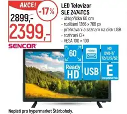 Globus LED Televizor SLE 2474TCS nabídka