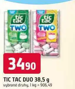 Trefa TIC TAC DUO nabídka