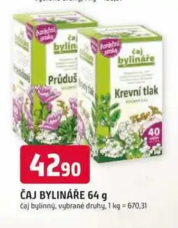 Trefa ČAJ BYLINÁŘE 64 g čaj bylinný nabídka
