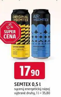 Trefa Semtex 500ml, vybrané druhy nabídka