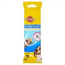 Trefa Pedigree Dentastix Medium 3 tyčinky 77g nabídka