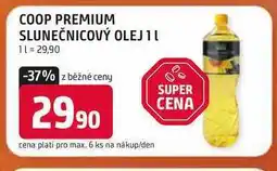 Trefa COOP PREMIUM SLUNEČNICOVÝ OLEJ nabídka