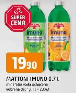 Trefa MATTONI IMUNO nabídka