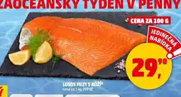 Penny Market Losos filet s kůží nabídka
