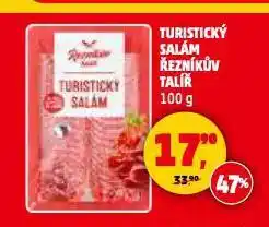 Penny Market Turistický salám nabídka