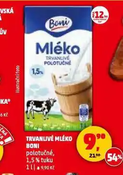 Penny Market Trvanlivé mléko boni nabídka