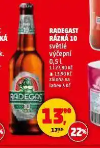 Penny Market Pivo radegast nabídka