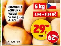 Penny Market Brambory konzumní pozdní nabídka