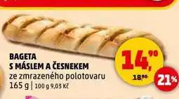 Penny Market Bageta s máslem a česnekem nabídka