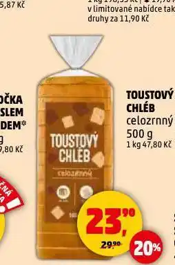 Penny Market Toustový chléb nabídka