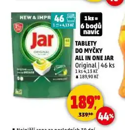 Penny Market Jar tablety do myčky nabídka