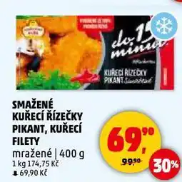 Penny Market Smažené kuřecí řízečky pikant nabídka