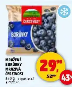Penny Market Mražené borůvky mrazivá čerstvost nabídka