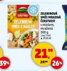 Penny Market Zeleninová směs mrazivá čerstvost nabídka