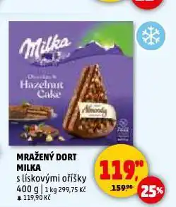 Penny Market Mražený dort milka nabídka