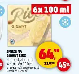 Penny Market Zmrzlina gigant rios nabídka
