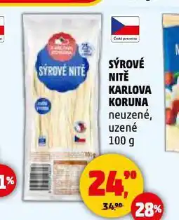 Penny Market Sýrové nitě nabídka