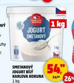 Penny Market Smetanový jogurt bílý nabídka