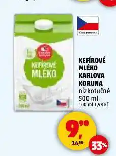 Penny Market Kefírové mléko nabídka