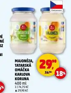 Penny Market Tatarská omáčka nabídka