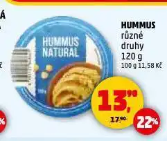 Penny Market Hummus nabídka