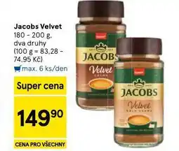Tesco Jacobs velvet nabídka