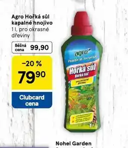 Tesco Agro hořká sůl kapalné hnojivo nabídka