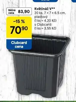 Tesco Květináč v nabídka