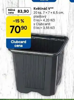 Tesco Květináč v nabídka