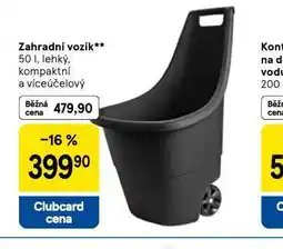Tesco Zahradní vozík nabídka