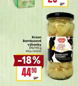 Billa Kroon Bambusové výhonky 370/170 g nabídka
