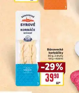 Billa Bánovecké korbáčiky nabídka