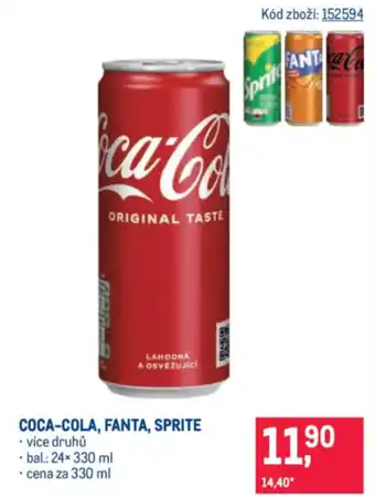 Coca-cola, fanta, sprite