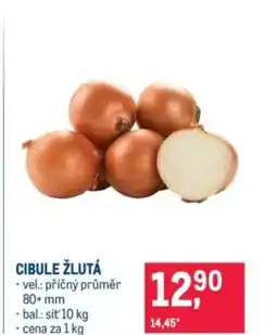 Makro Cibule žlutá nabídka