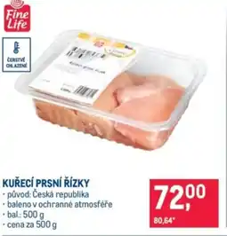 Makro Fine Life Kuřecí prsní řízky nabídka