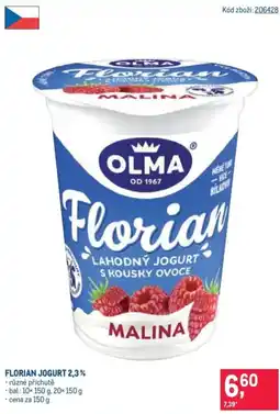 Makro Olma Florian jogurt 2,3% nabídka