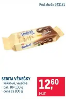 Makro Sedita věnečky nabídka