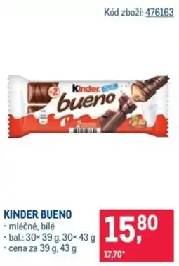 Makro Kinder bueno nabídka