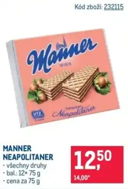 Makro Manner neapolitaner nabídka