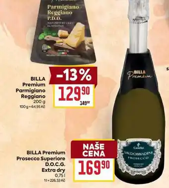 BILLA Premium Prosecco Superiore D.O.C.G. Extra dry