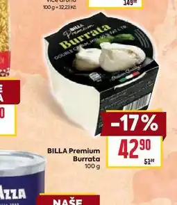 Billa BILLA Premium Burrata nabídka