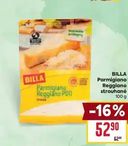Billa BILLA Parmigiano Reggiano strouhané nabídka