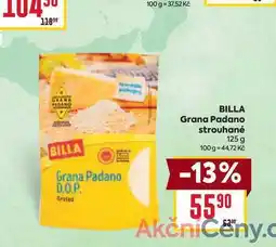 Billa BILLA Grana Padano strouhané nabídka