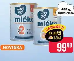 Teta Happy Mimi mléko 400 g, různé druhy nabídka