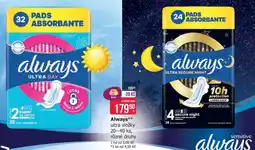 Teta Always ultra vložky 20-40 ks, různé druhy nabídka