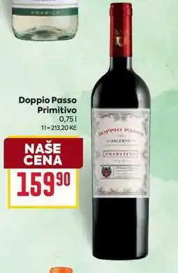 Billa Doppio Passo Primitivo nabídka